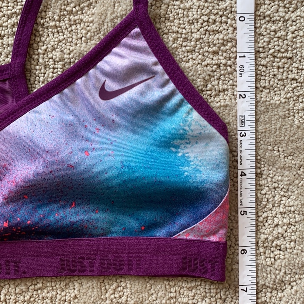 Nike | Dri-Fit Y Style Sports Bra in Galaxy Print - Picture 13 of 16